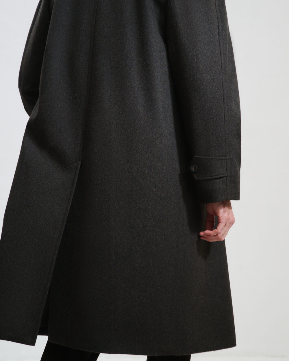 Manteau Raglan / Drap Laine & Alpaga