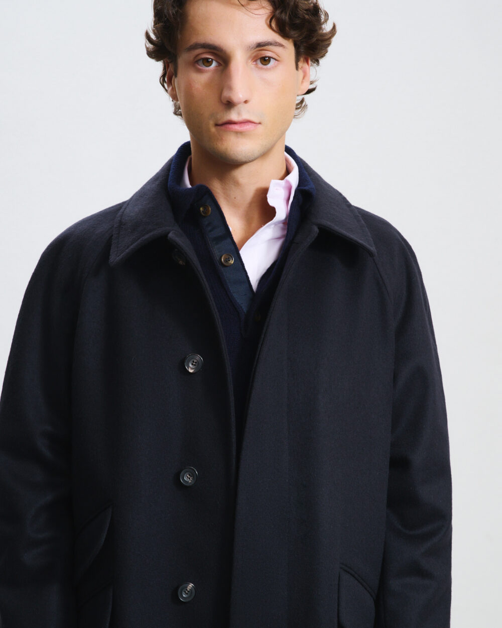 Manteau Raglan / Drap Laine & Alpaga
