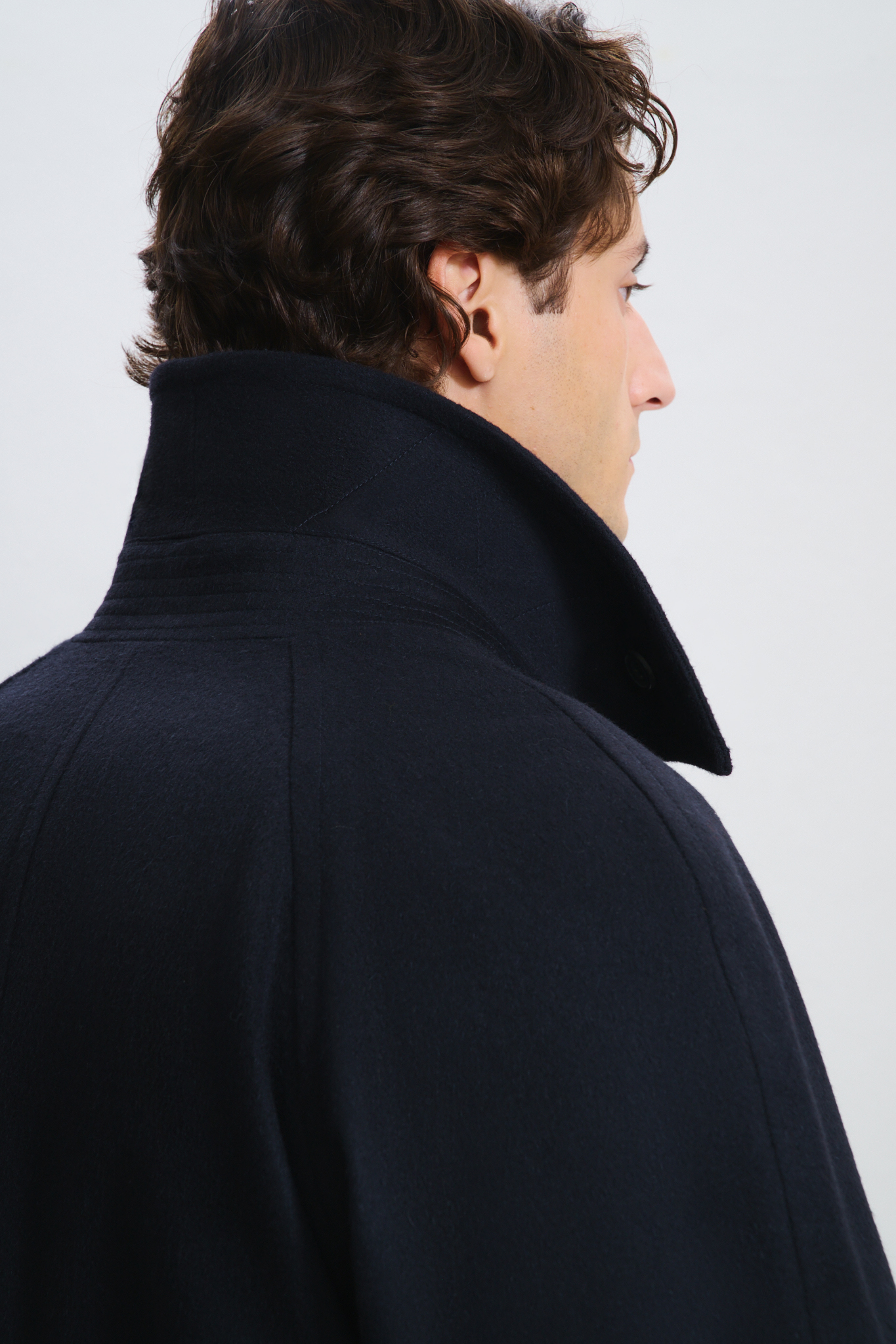 Manteau Raglan / Drap Laine & Alpaga