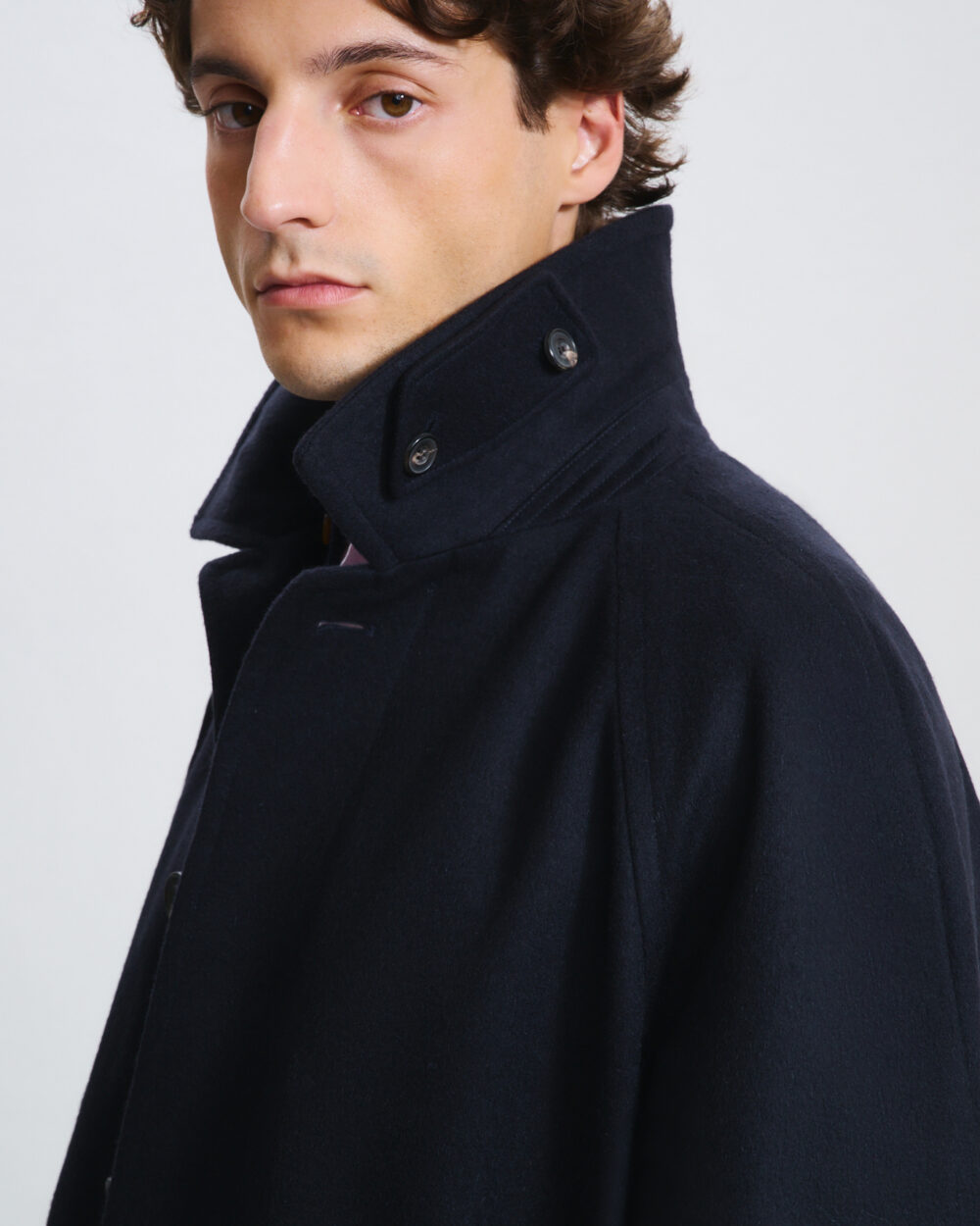 Manteau Raglan / Drap Laine & Alpaga