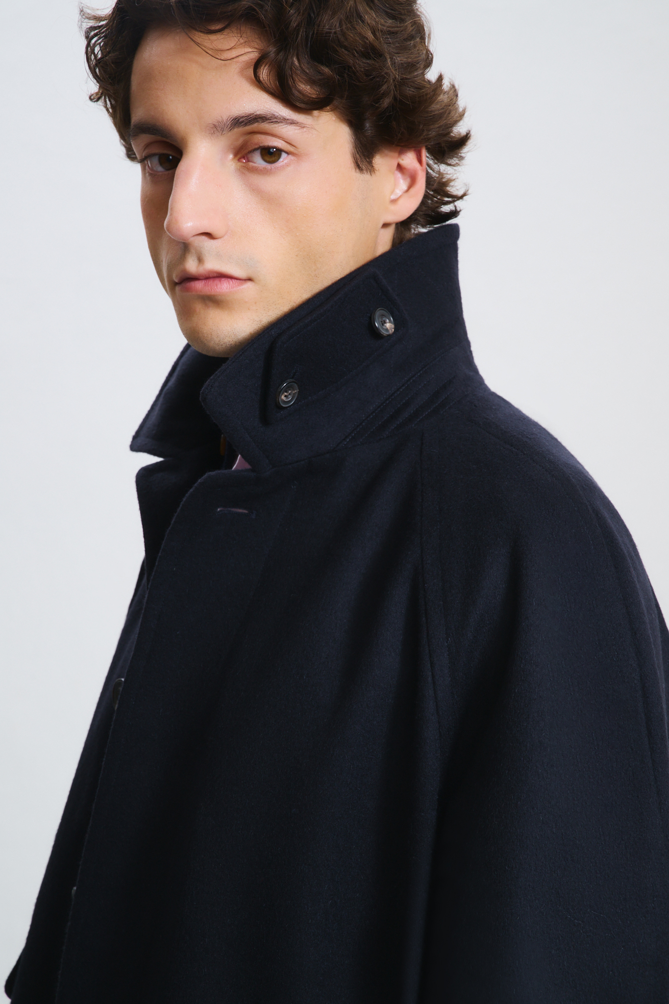 Manteau Raglan / Drap Laine & Alpaga
