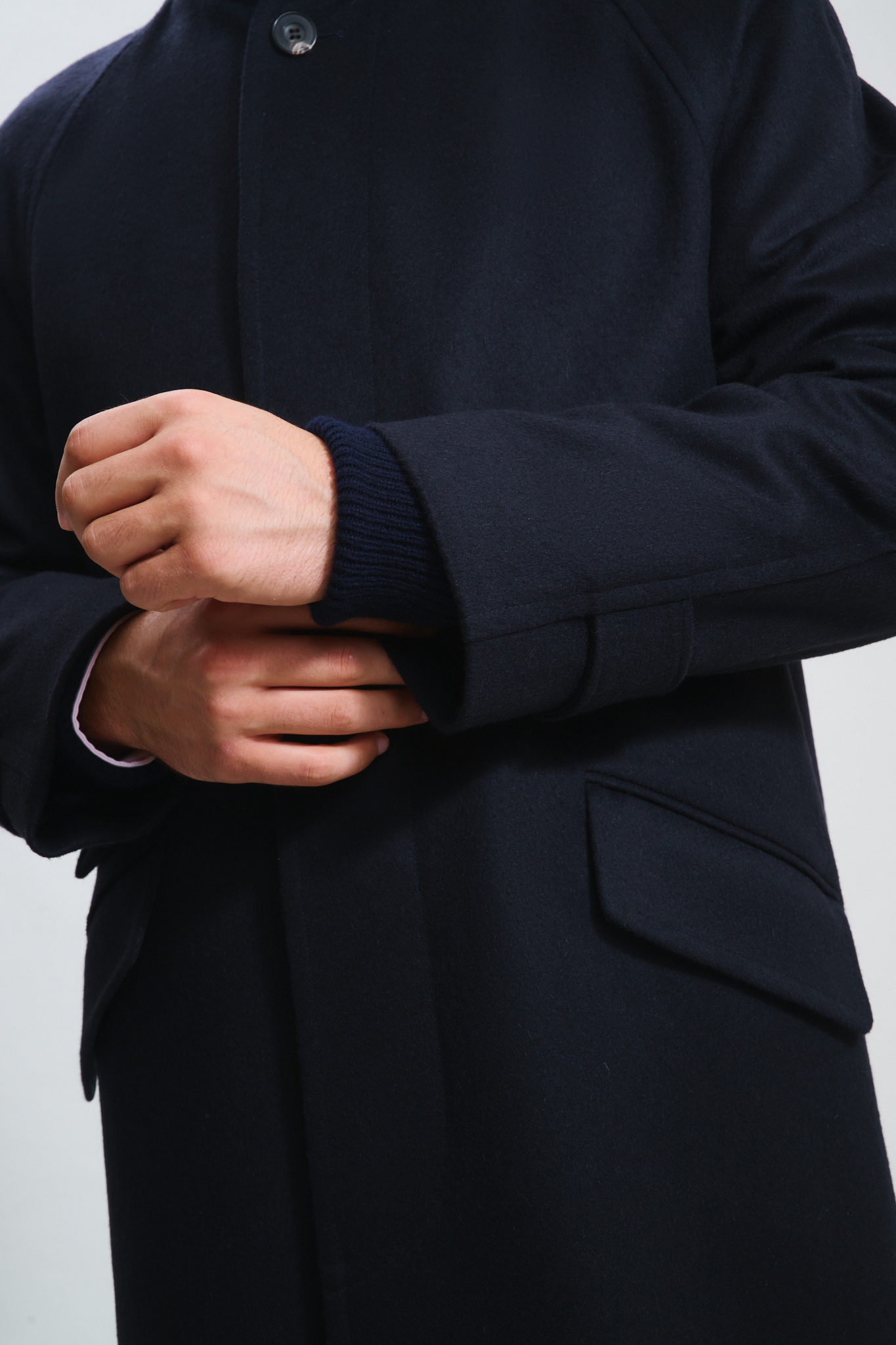 Manteau Raglan / Drap Laine & Alpaga