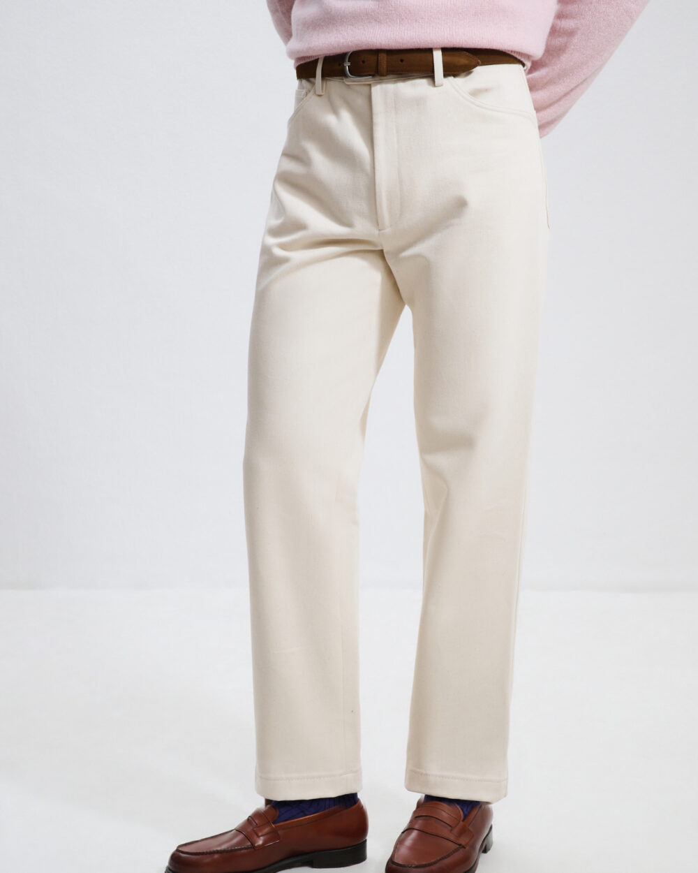Pantalon Coupe 5 Poches / Denim