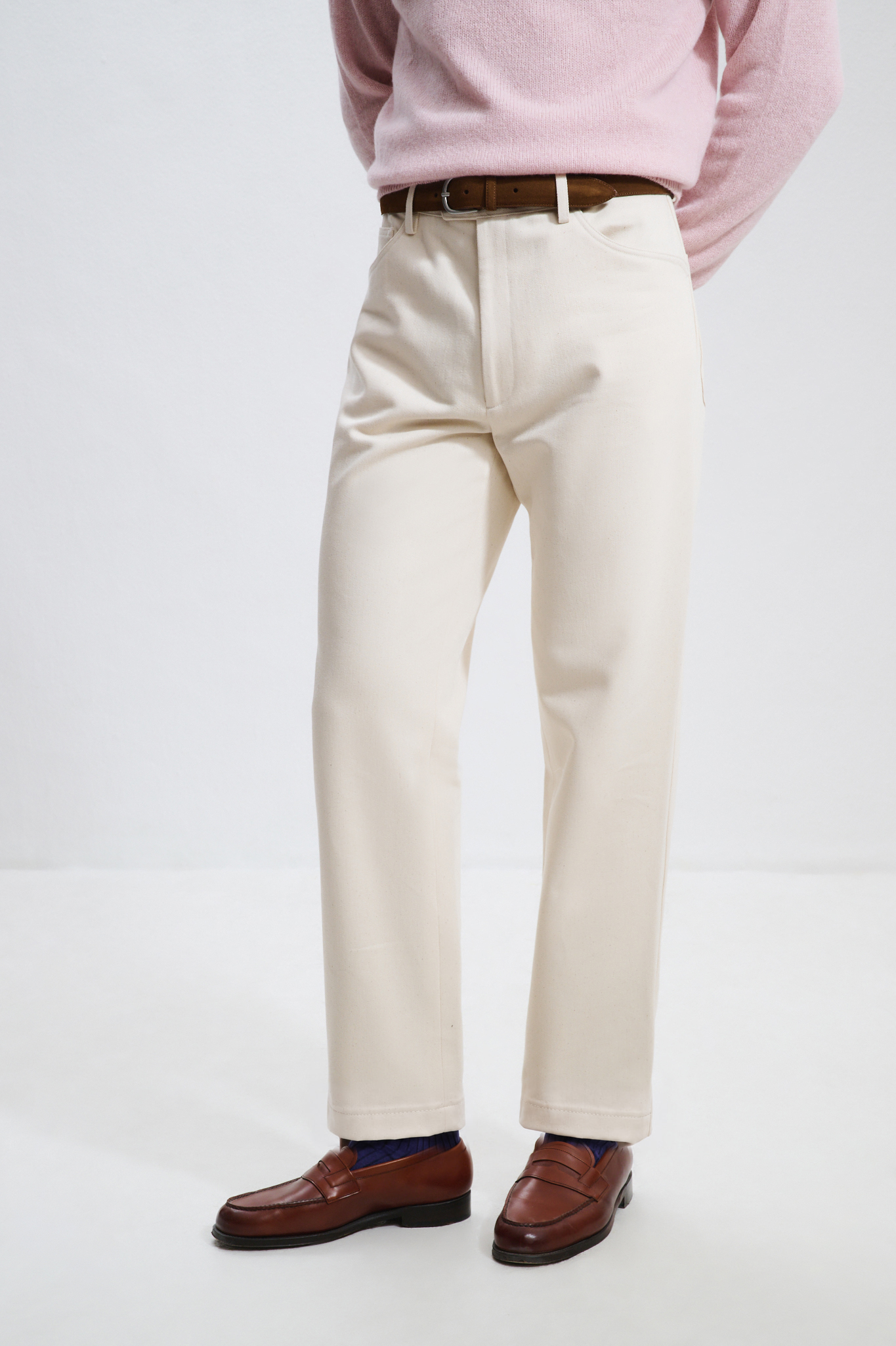 Pantalon Coupe 5 Poches / Denim