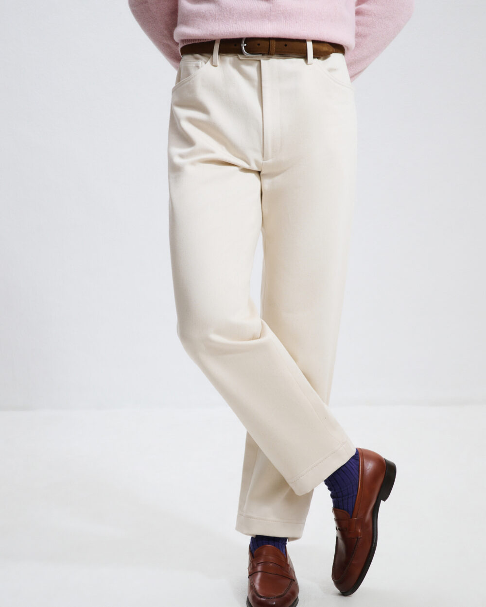 Pantalon Coupe 5 Poches / Denim