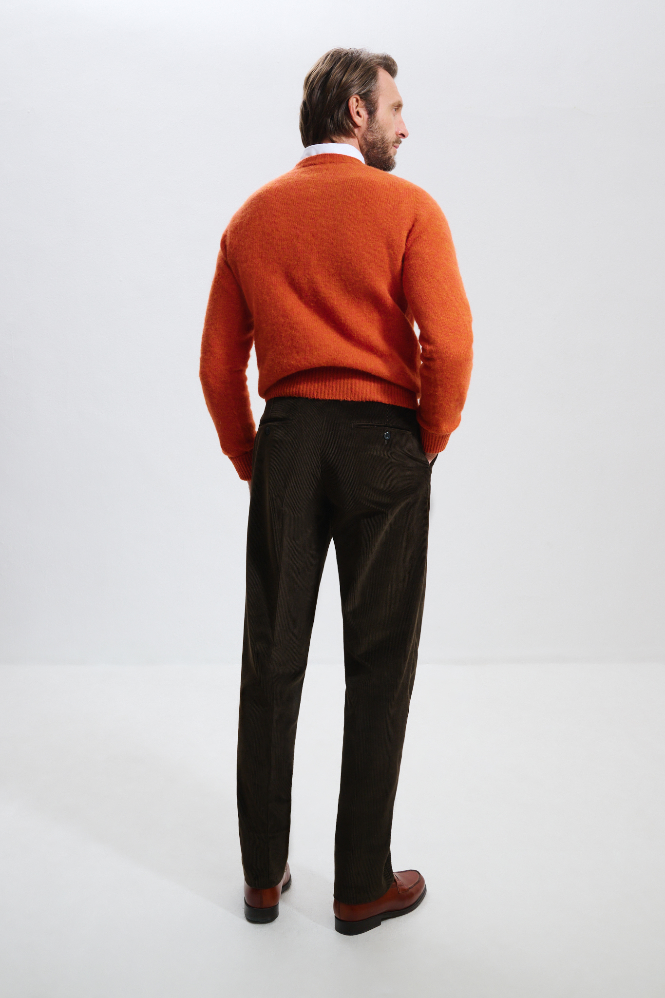 Pantalon Coupe Classique / Velours côtelé