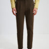 Two-Pleat Cut Trousers / Cotton Chino
