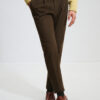 Two-Pleat Cut Trousers / Cotton Chino