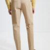 Two-Pleat Cut Trousers / Cotton Chino