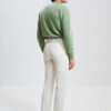 Two-Pleat Cut Trousers / Cotton Chino