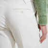 Two-Pleat Cut Trousers / Cotton Chino