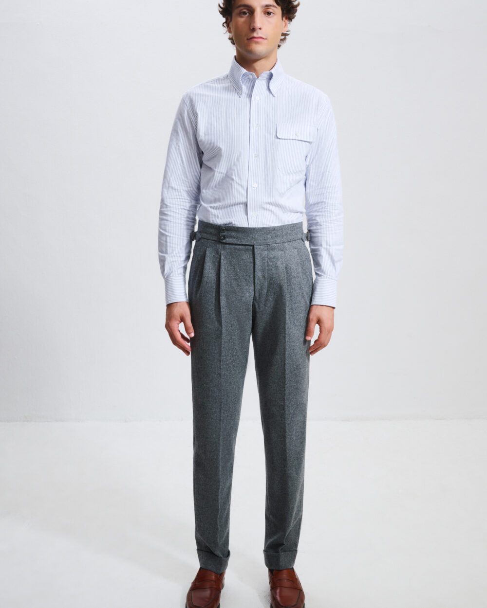 Pantalon Coupe Deux Pinces / Flanelle