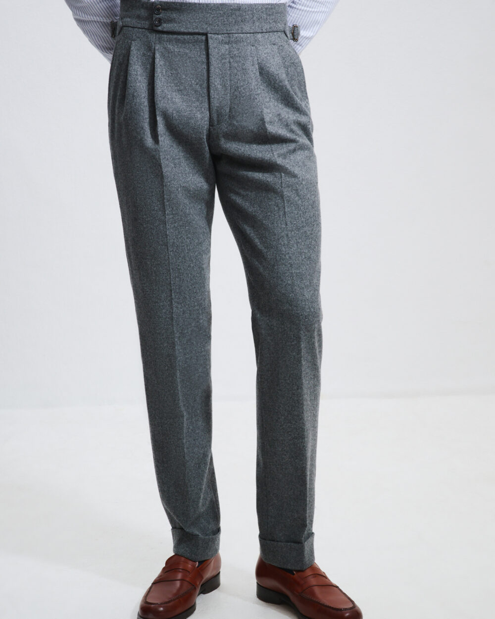 Pantalon Coupe Deux Pinces / Flanelle