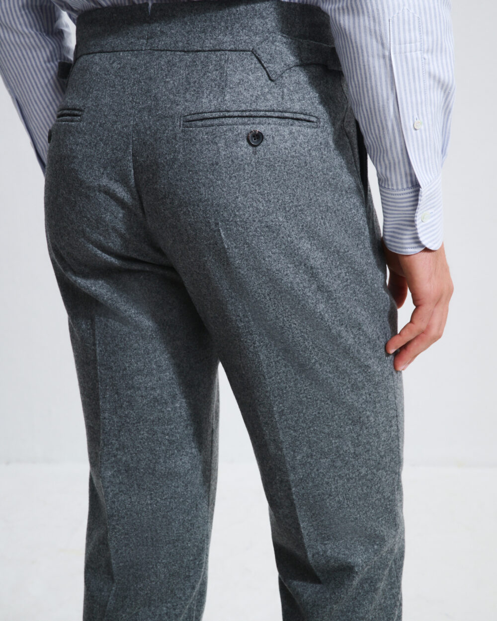 Pantalon Coupe Deux Pinces / Flanelle