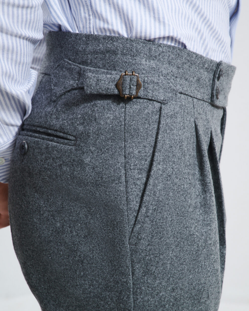 Pantalon Coupe Deux Pinces / Flanelle