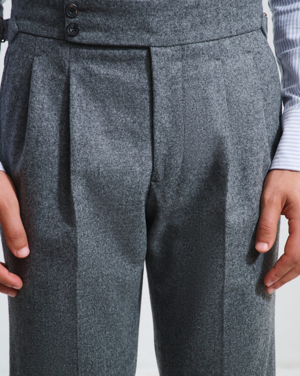 Pantalon Coupe Deux Pinces / Flanelle