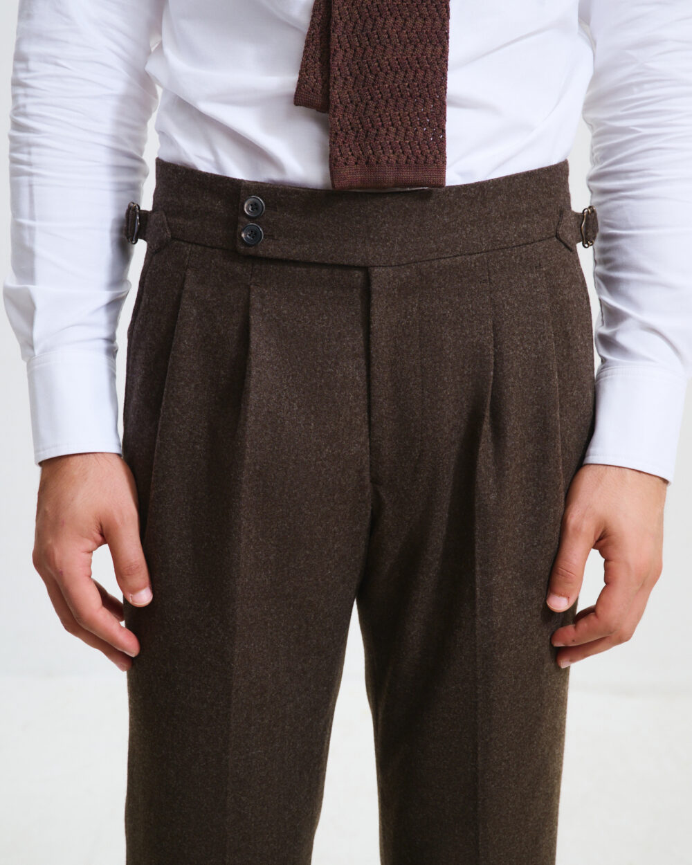 Pantalon Coupe Deux Pinces / Flanelle