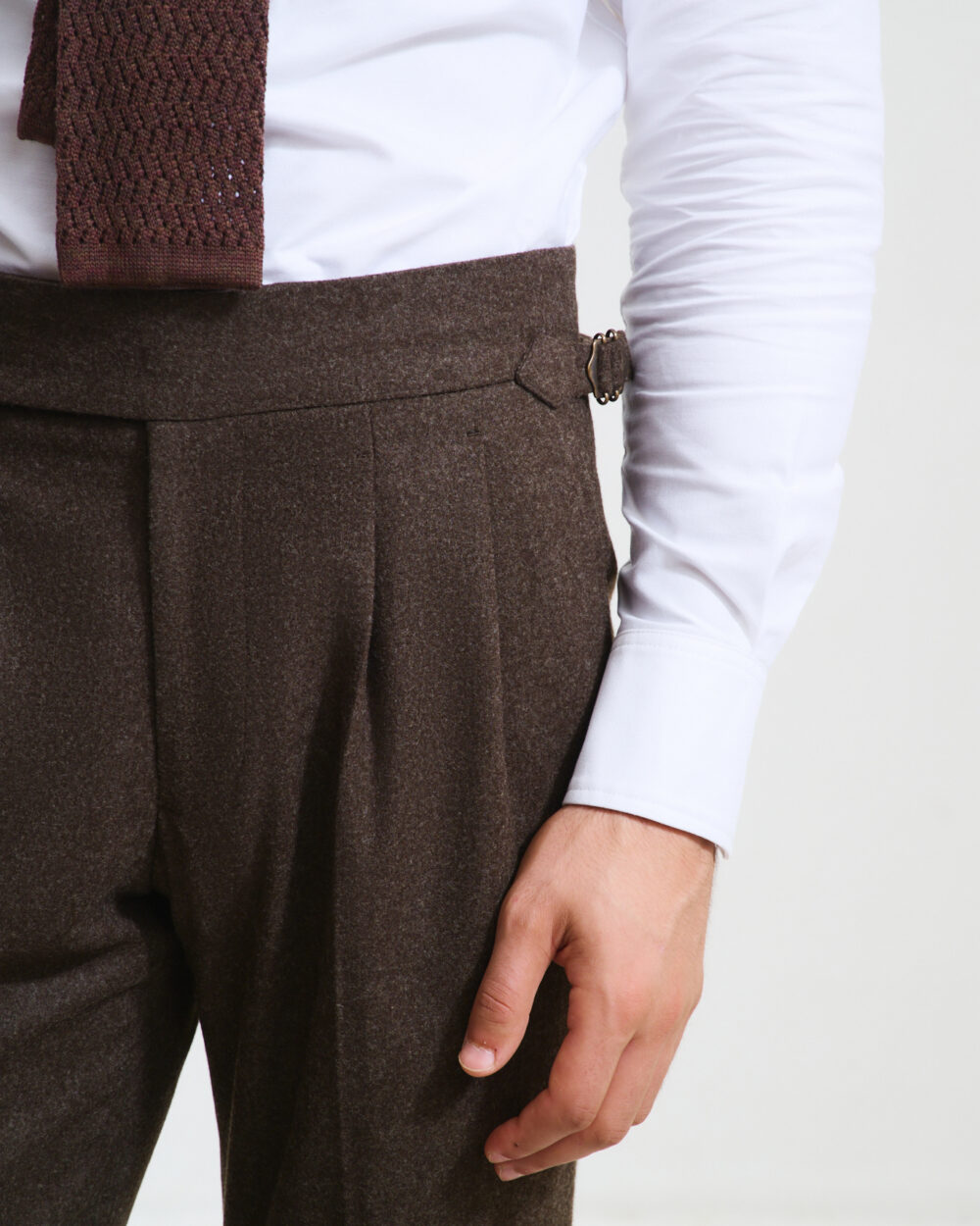 Pantalon Coupe Deux Pinces / Flanelle