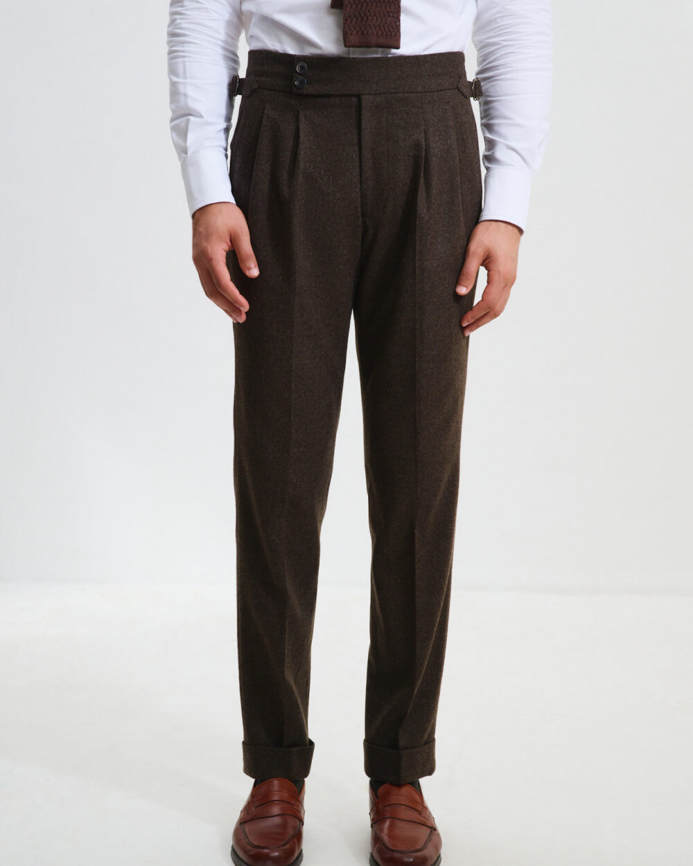 Pantalon Coupe Deux Pinces / Flanelle