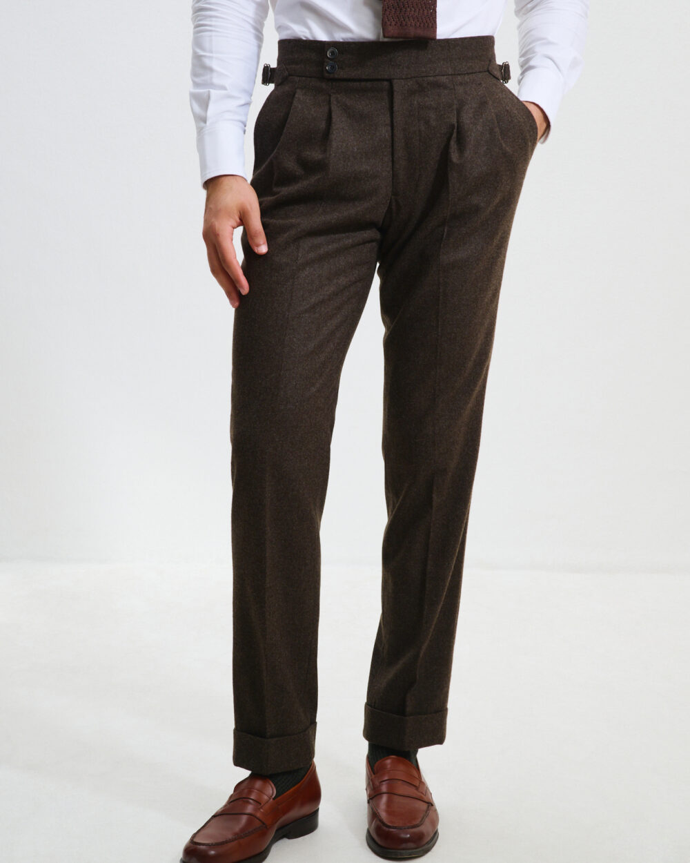 Pantalon Coupe Deux Pinces / Flanelle