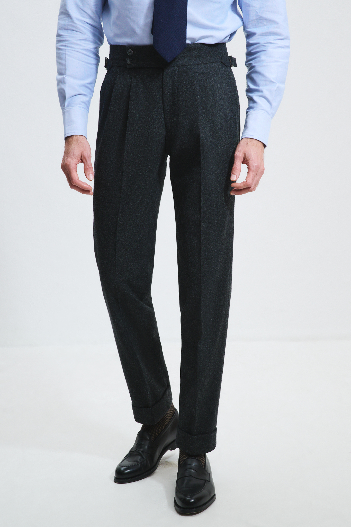 Pantalon Coupe Deux Pinces / Flanelle