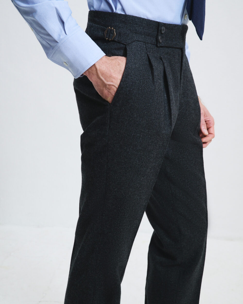 Pantalon Coupe Deux Pinces / Flanelle