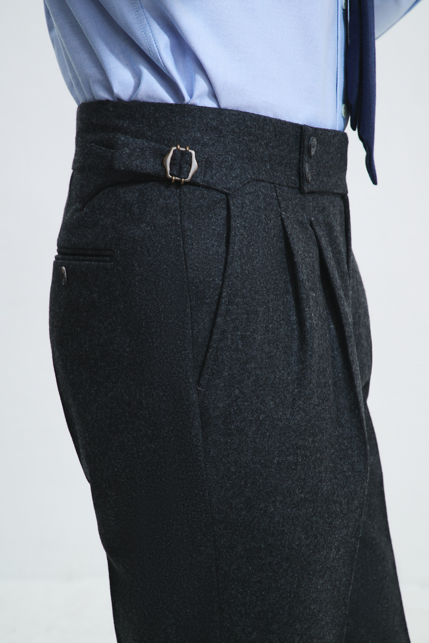 Pantalon Coupe Deux Pinces / Flanelle