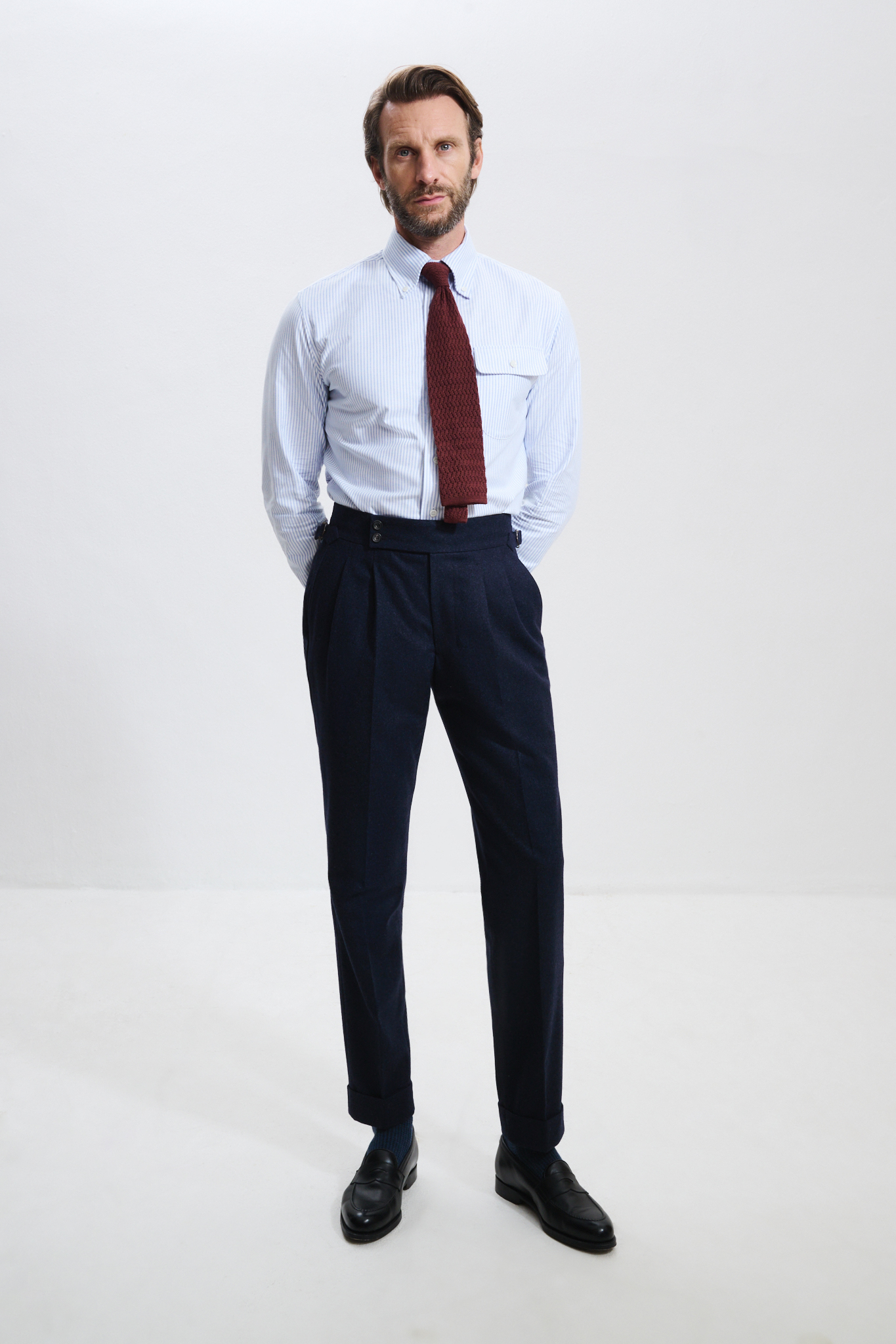 Pantalon Coupe Deux Pinces / Flanelle