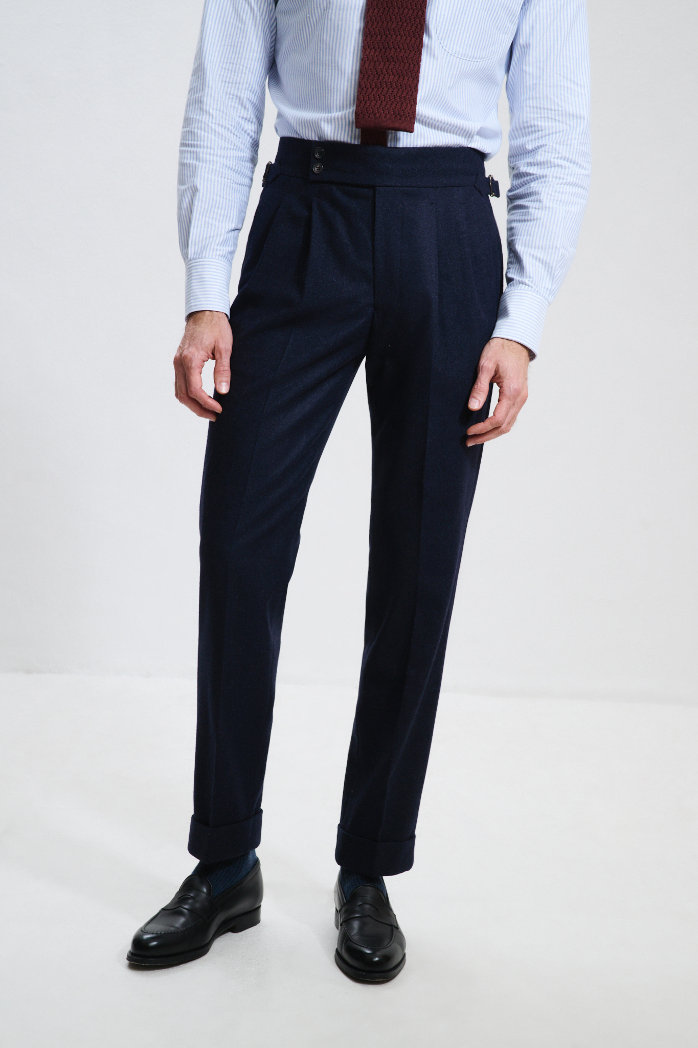 Pantalon Coupe Deux Pinces / Flanelle