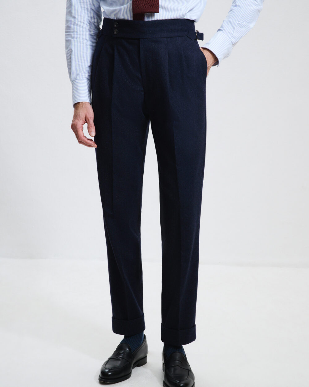 Pantalon Coupe Deux Pinces / Flanelle