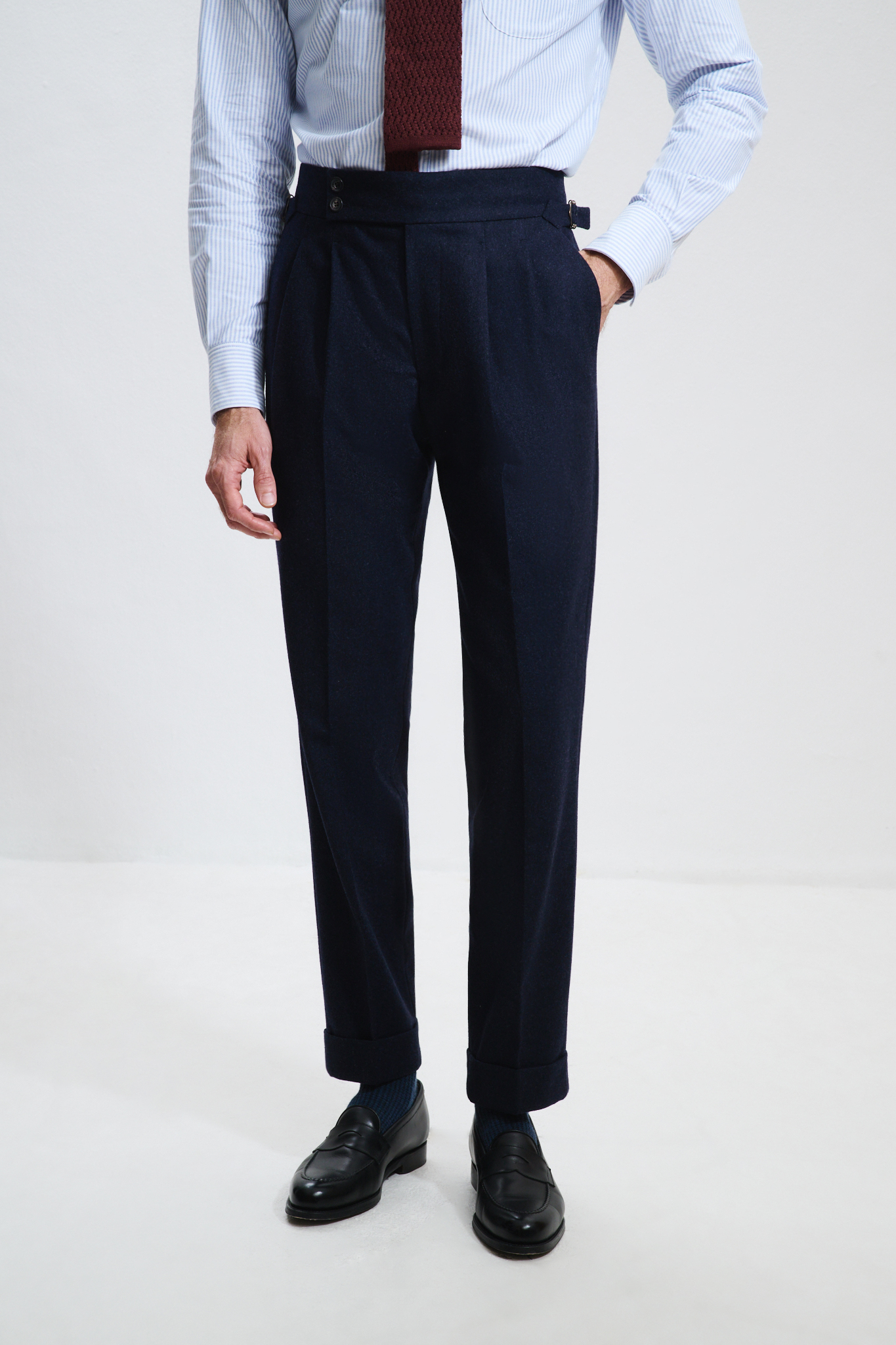 Pantalon Coupe Deux Pinces / Flanelle
