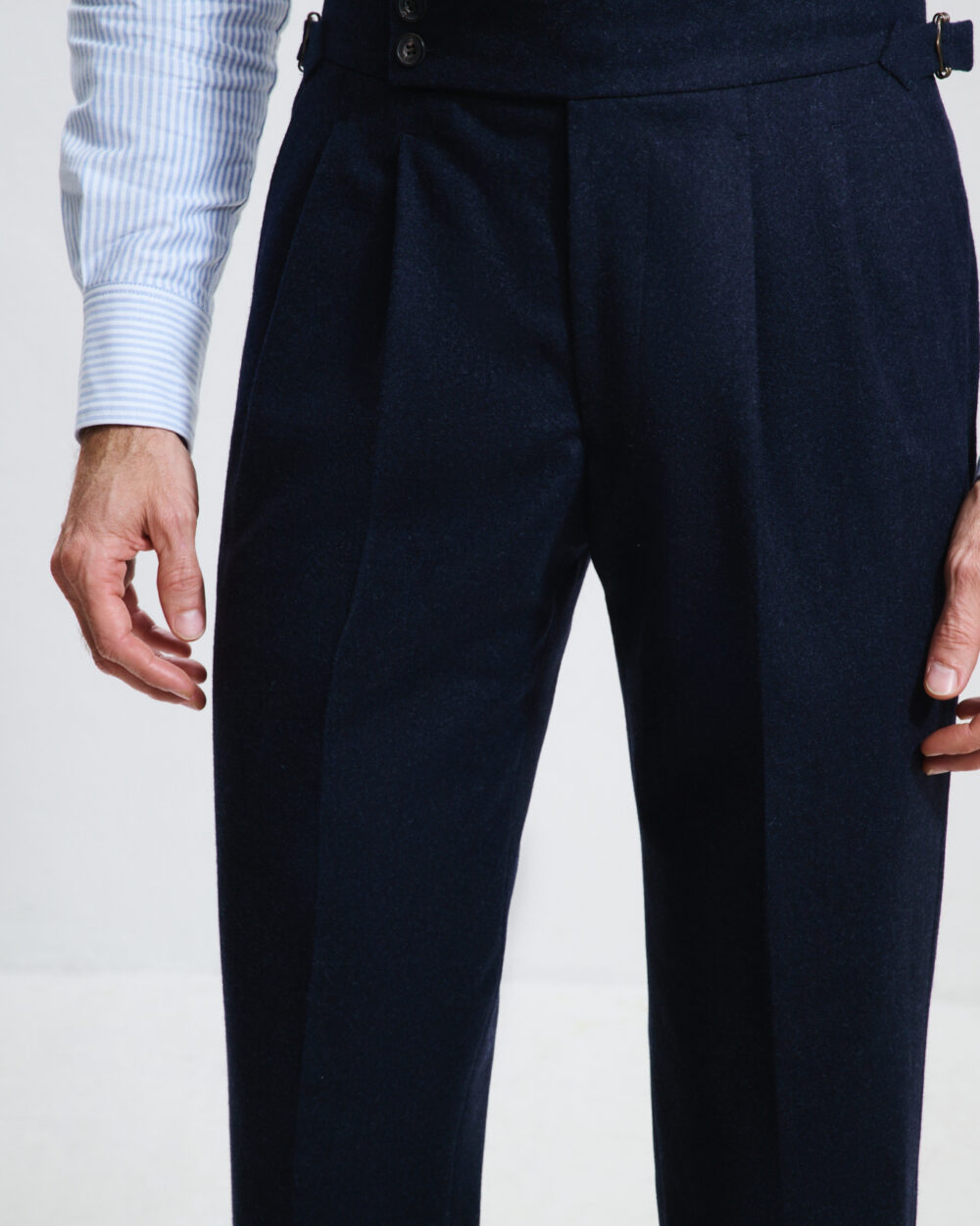 Pantalon Coupe Deux Pinces / Flanelle