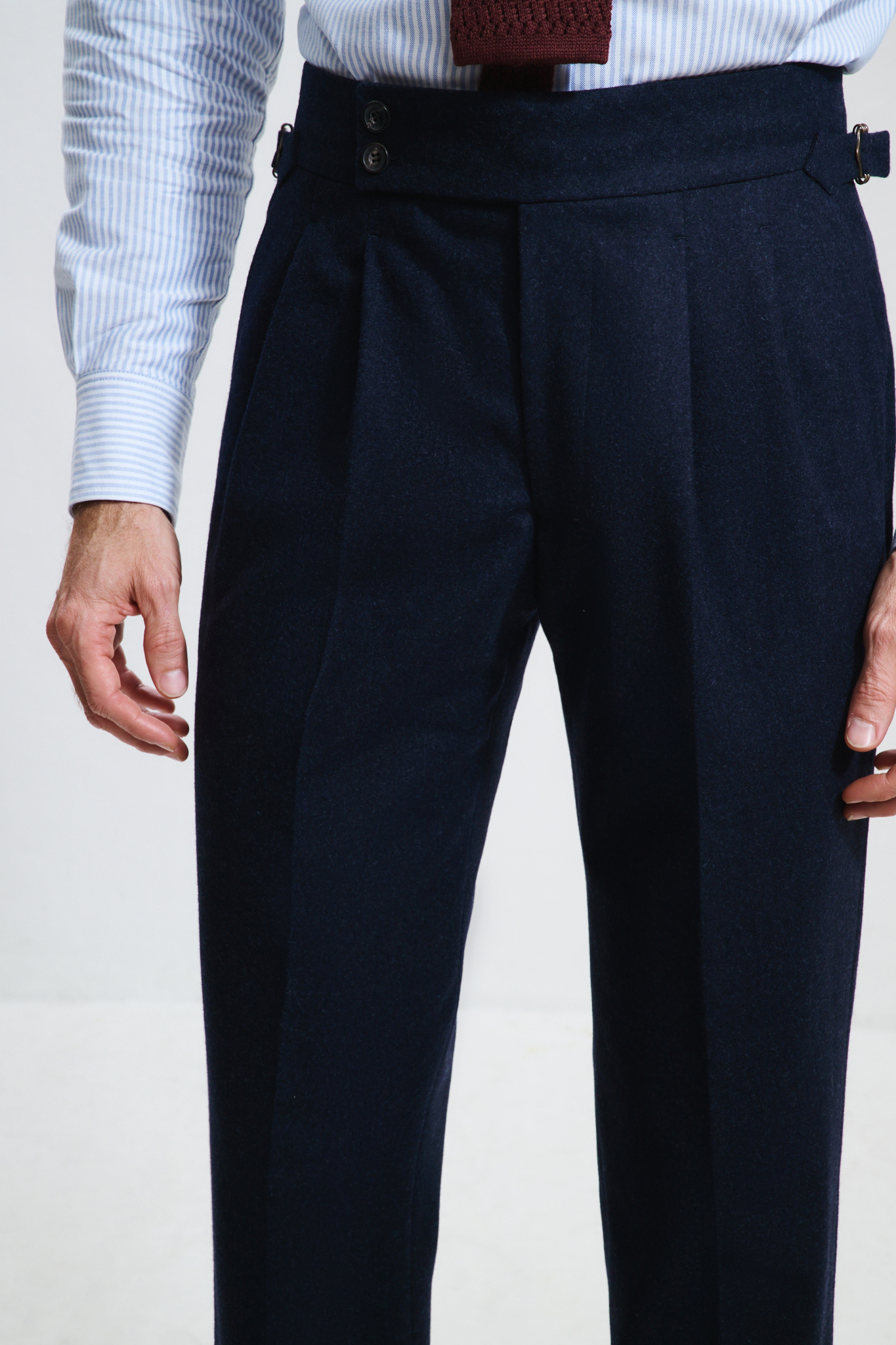 Pantalon Coupe Deux Pinces / Flanelle
