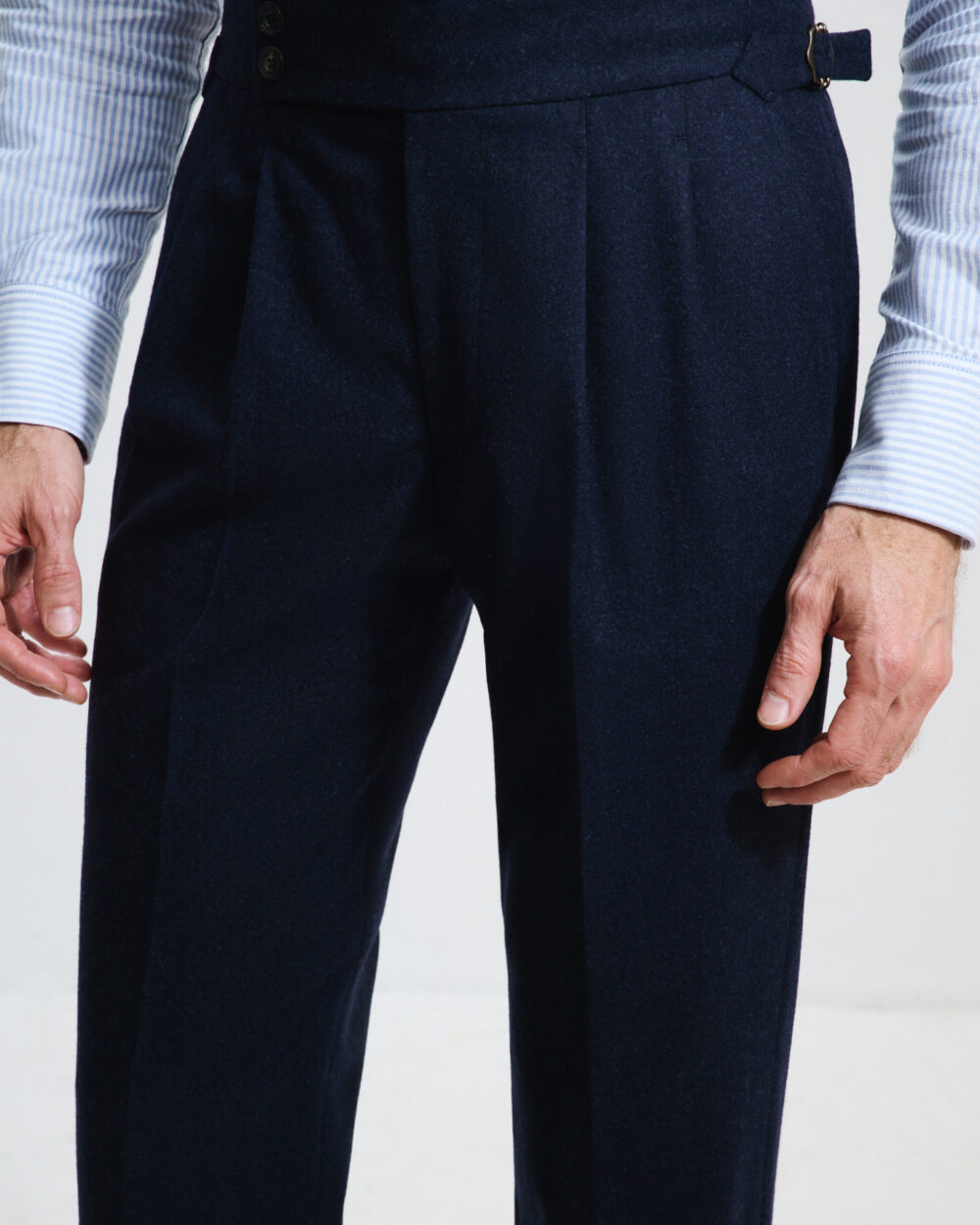 Pantalon Coupe Deux Pinces / Flanelle