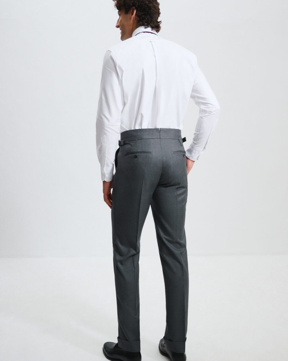 Pantalon Coupe Deux Pinces / Laine Super 120