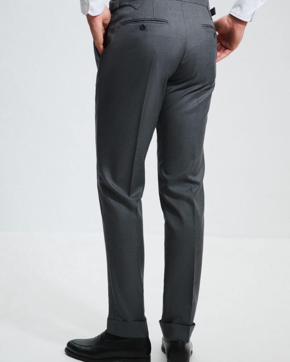 Pantalon Coupe Deux Pinces / Laine Super 120