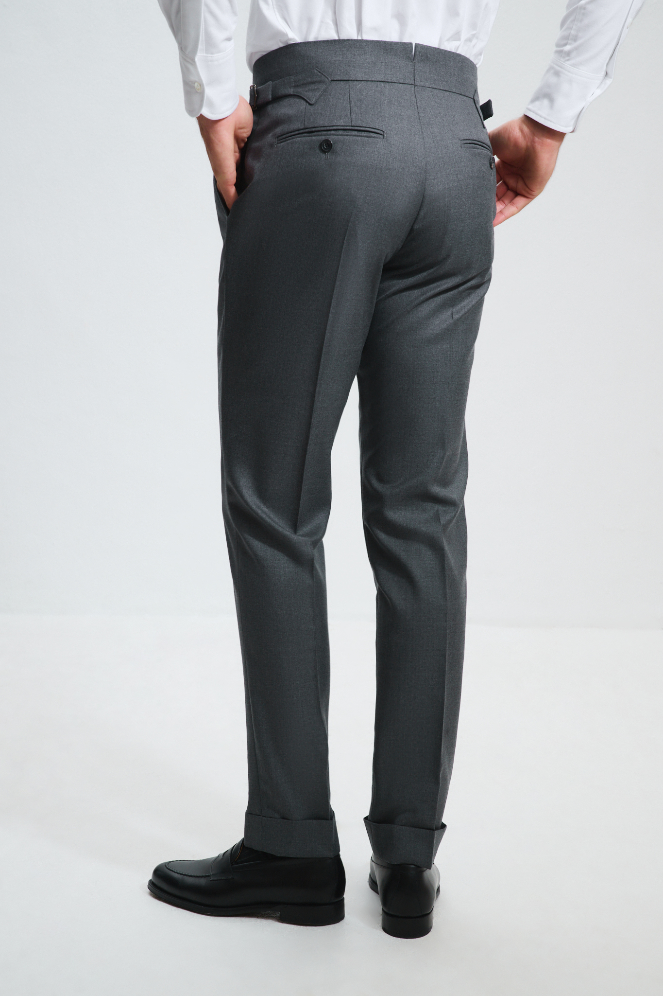 Pantalon Coupe Deux Pinces / Laine Super 120