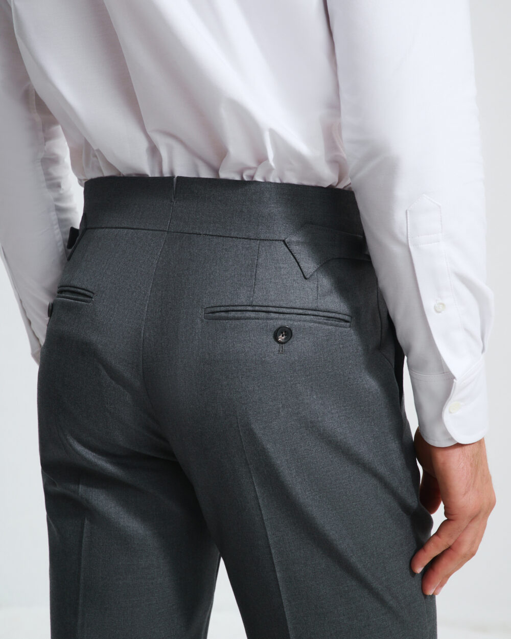 Pantalon Coupe Deux Pinces / Laine Super 120