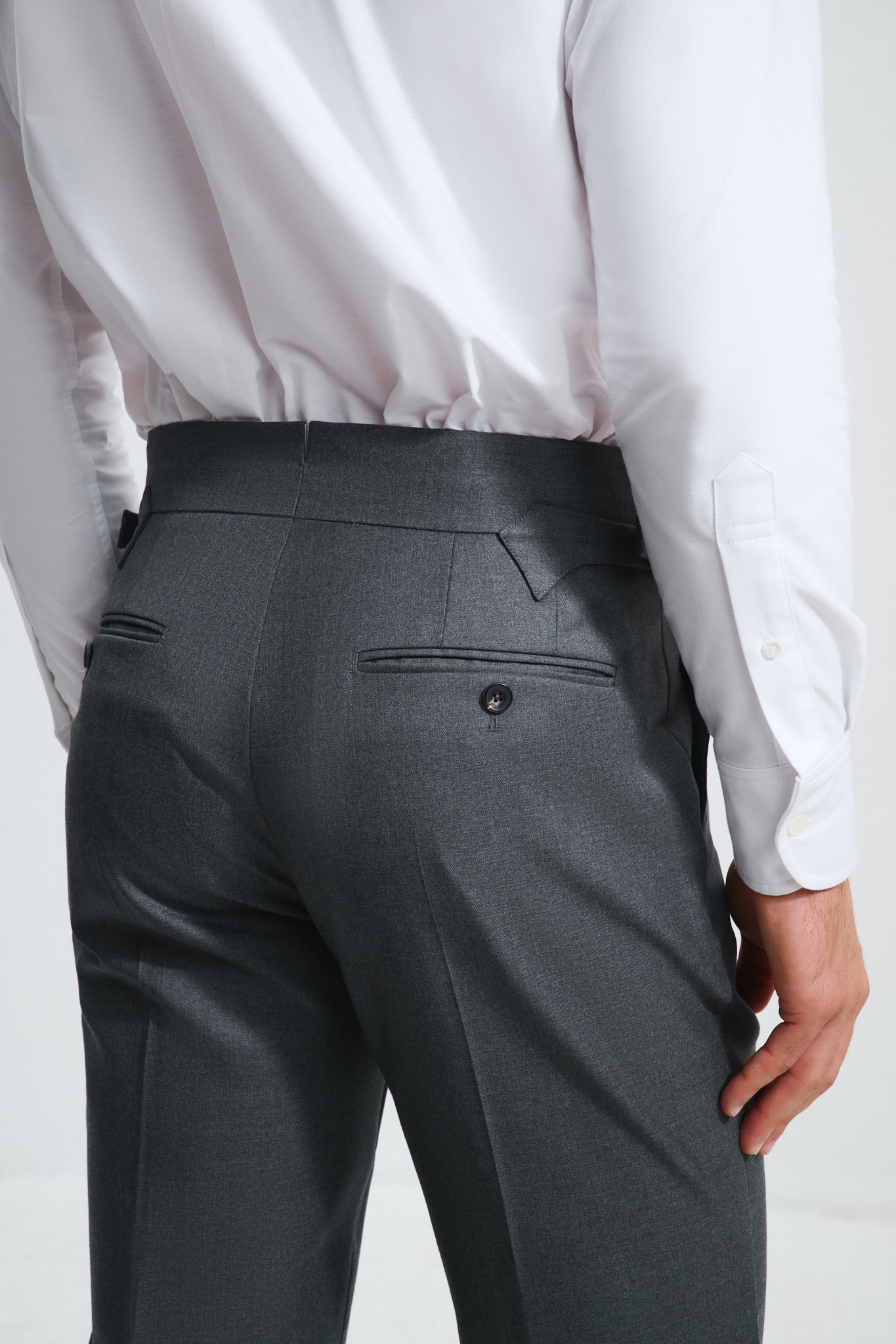 Pantalon Coupe Deux Pinces / Laine Super 120