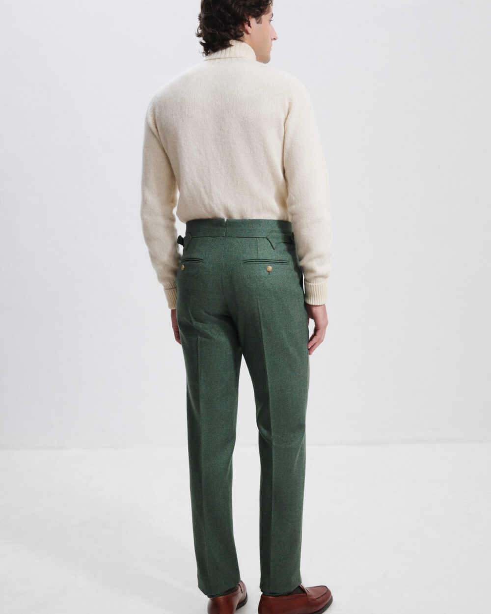 Pantalon Coupe Deux Pinces / Tweed