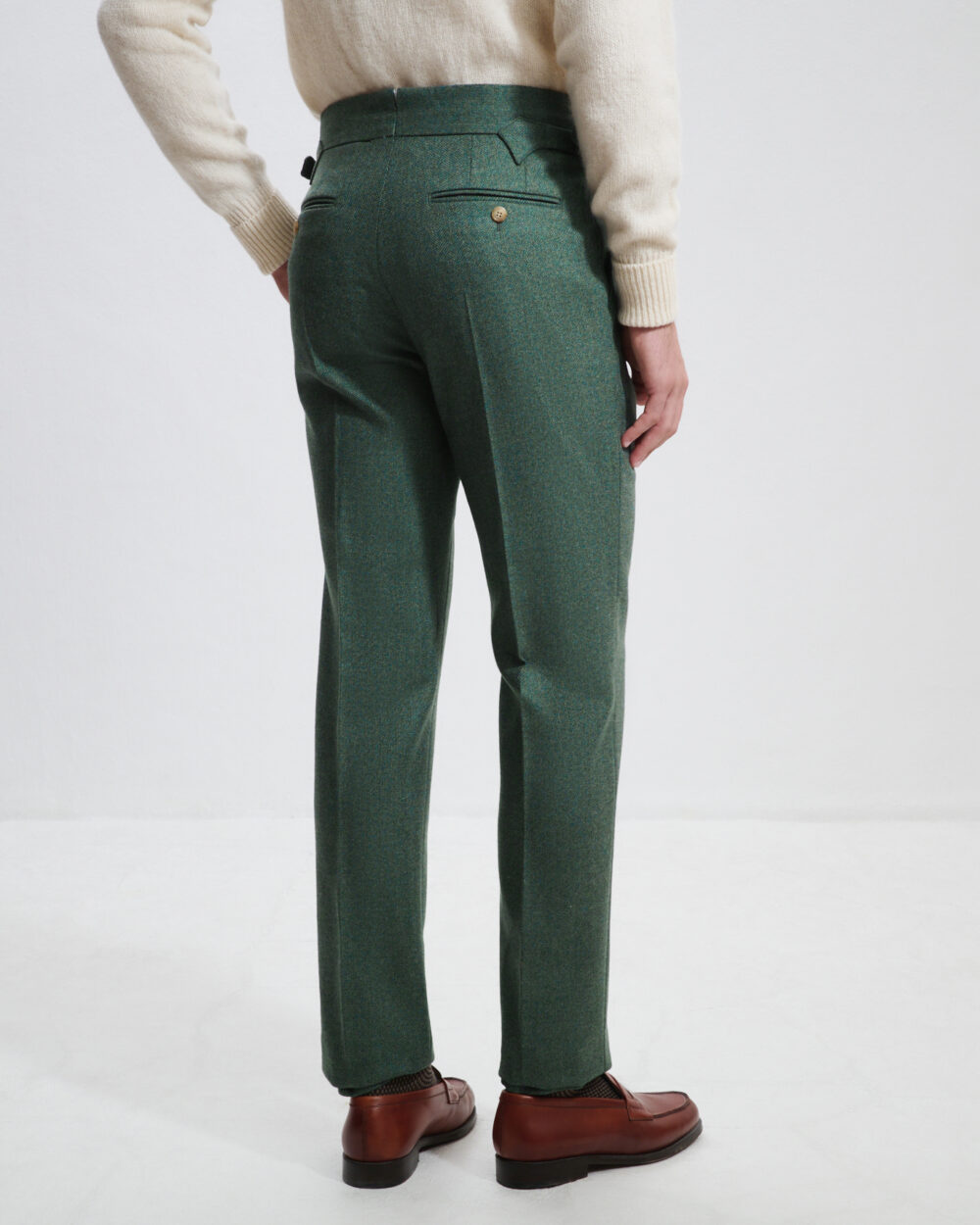 Pantalon Coupe Deux Pinces / Tweed