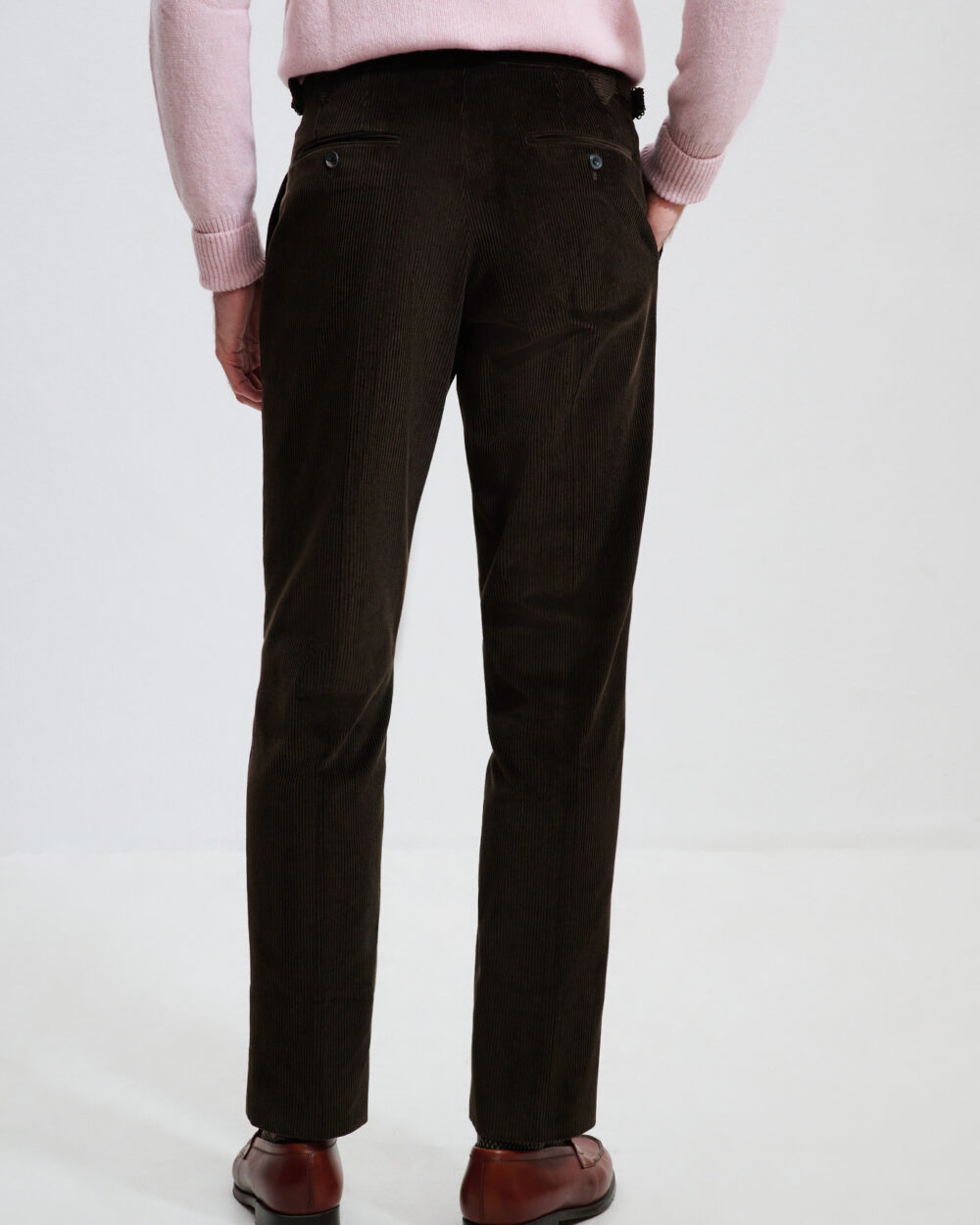 Pantalon Coupe Deux Pinces / Velours côtelé