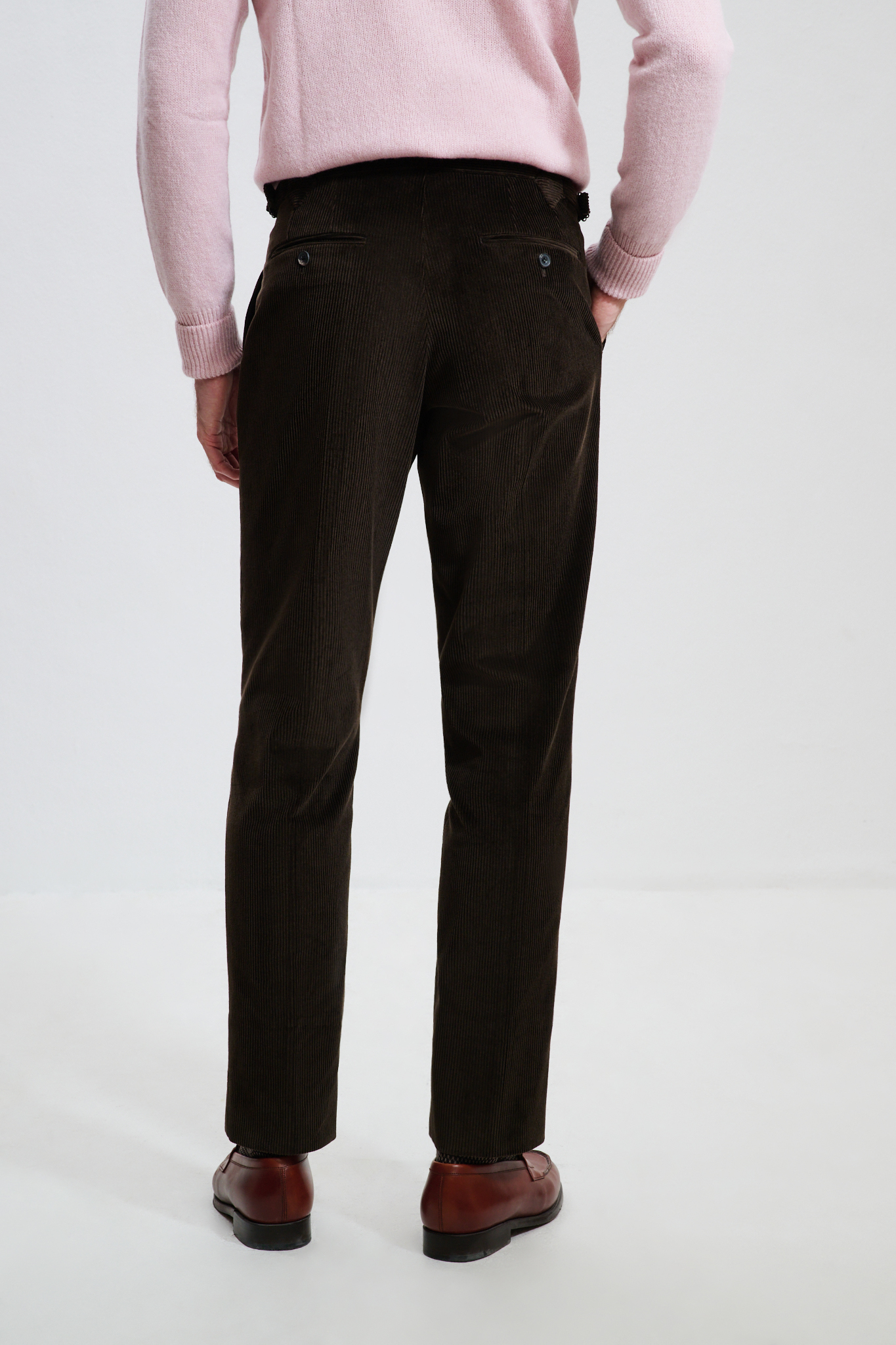 Pantalon Coupe Deux Pinces / Velours côtelé