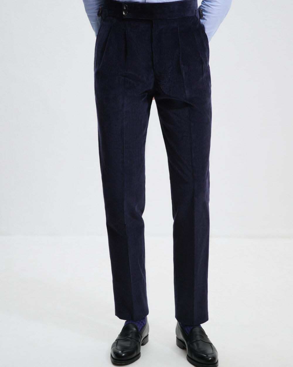 Pantalon Coupe Deux Pinces / Velours côtelé