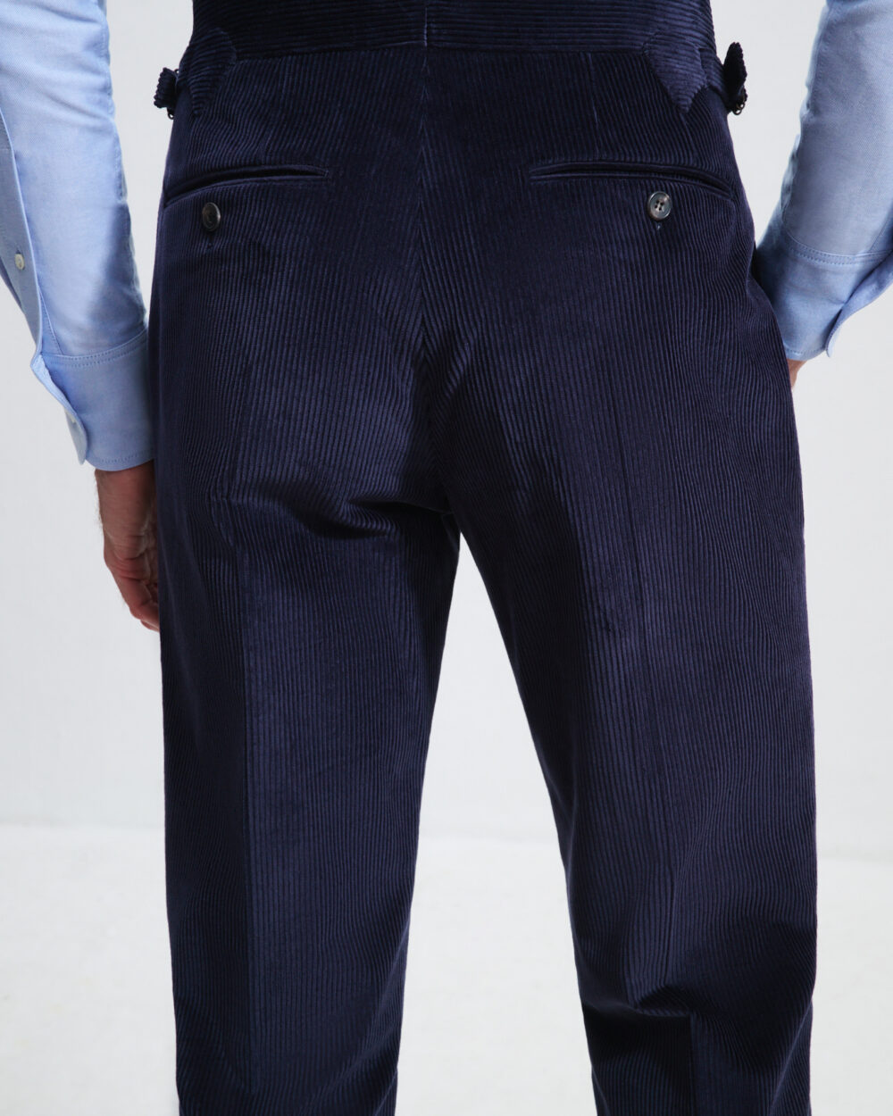 Pantalon Coupe Deux Pinces / Velours côtelé