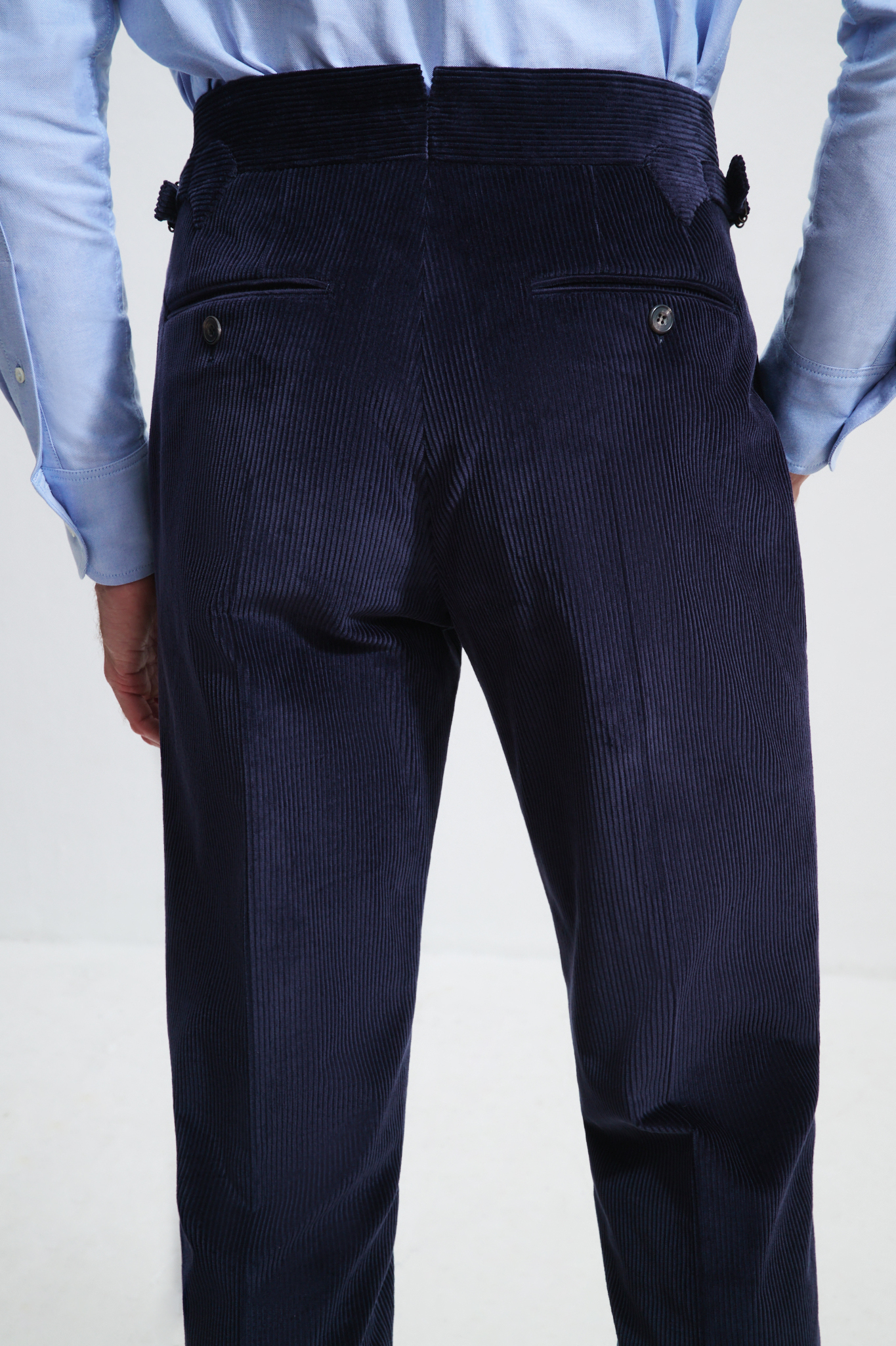 Pantalon Coupe Deux Pinces / Velours côtelé