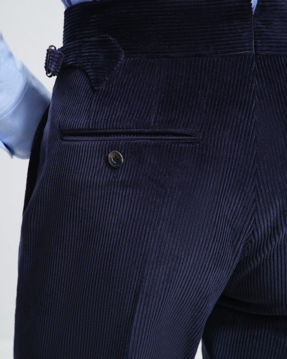 Pantalon Coupe Deux Pinces / Velours côtelé