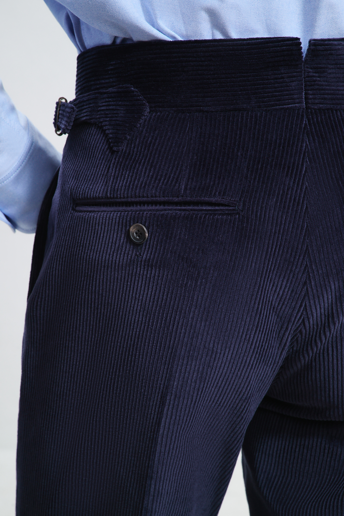 Pantalon Coupe Deux Pinces / Velours côtelé