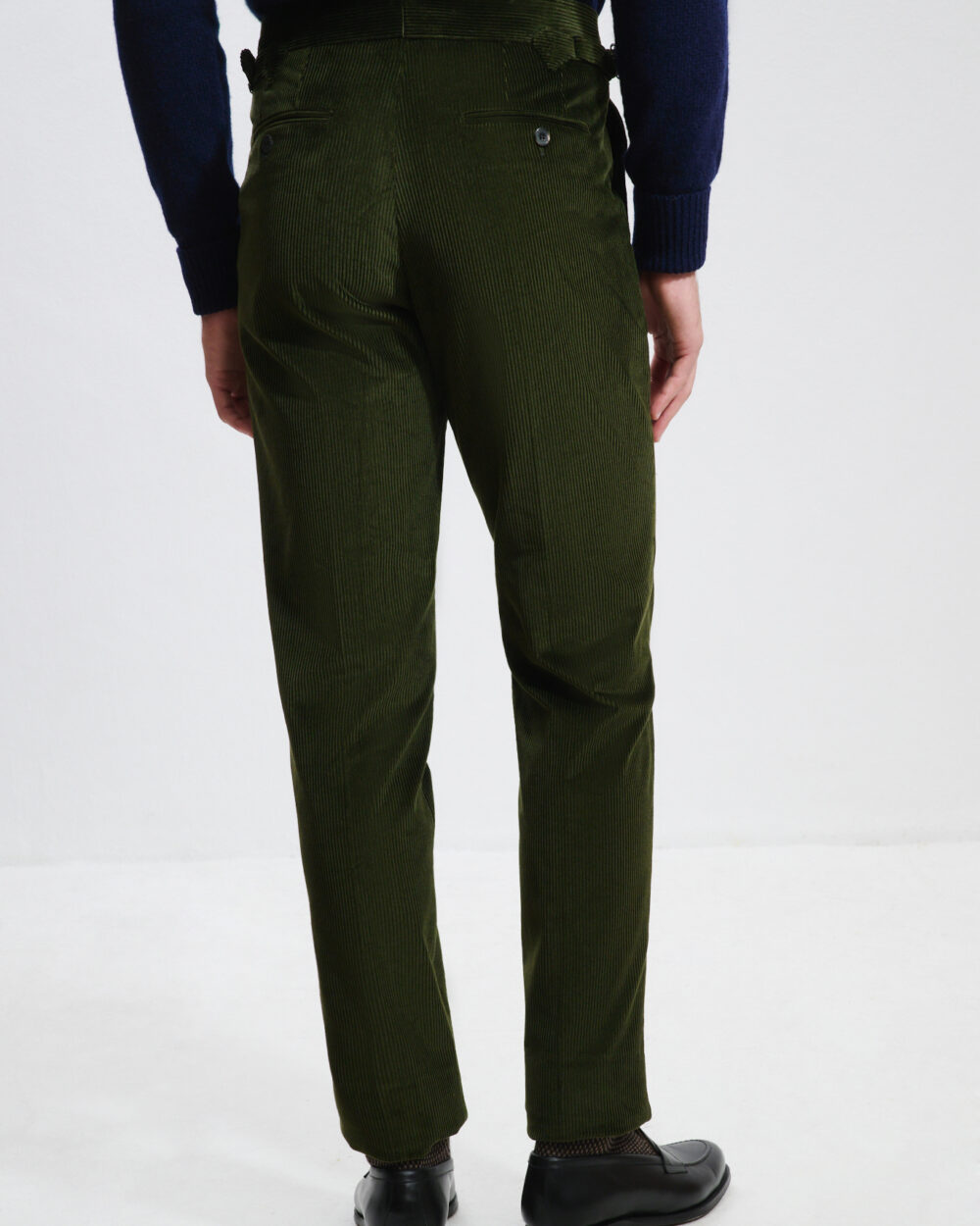 Pantalon Coupe Deux Pinces / Velours côtelé