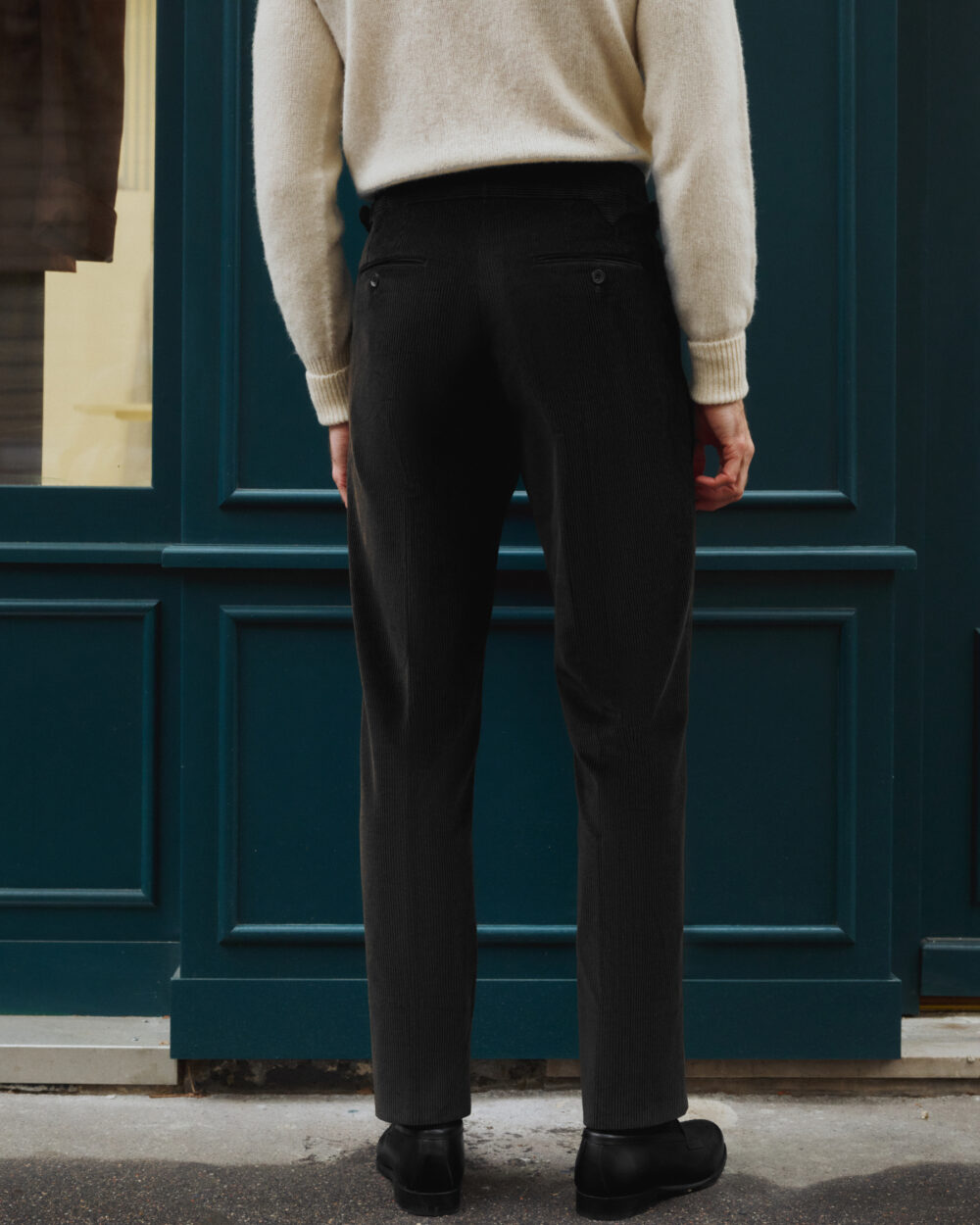 Pantalon Coupe Deux Pinces / Velours côtelé